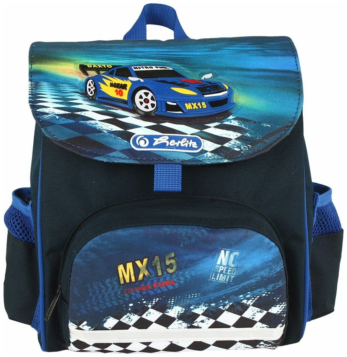 Ранец дошкольный Herlitz Mini Softbag Super Racer