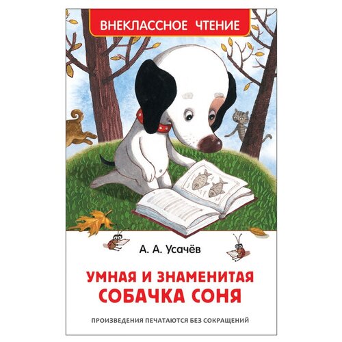 Внеклассное чтение «Умная и знаменитая собачка Соня», Усачев А. усачев а усачев а знаменитая собачка соня