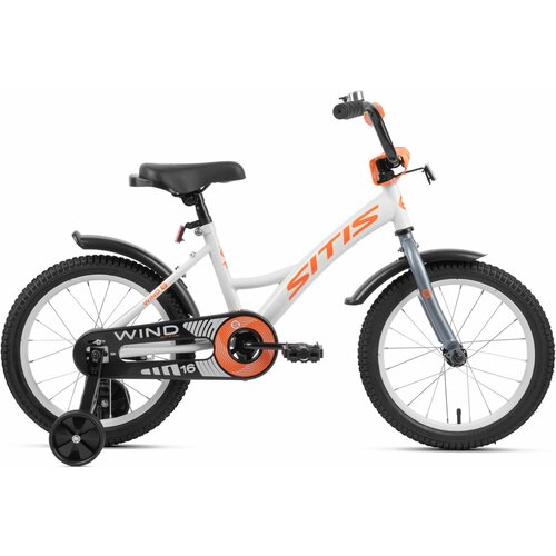 Велосипед SITIS WIND 16 2023 White-Orange 1083000₽