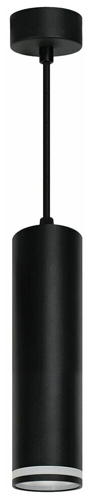 фото Светильник потолочный Feron ML1708 на подвесе MR16 35W 230V, черный 55*200