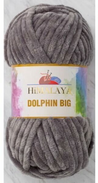 Пряжа для вязания Himalaya Dolphin BIG (Долфин биг) состав: 100% микрополиэстер вес: 200 г длина: 80 м