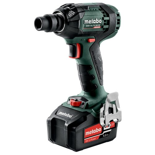 Гайковерт Metabo SSW 18 LTX 300 BL 5.2Ач х2 кейс