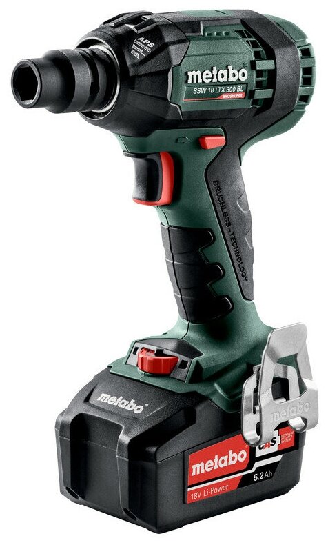 Гайковерт акк SSW 18 LTX 300 BL Metabo 2ак 5,2Ач