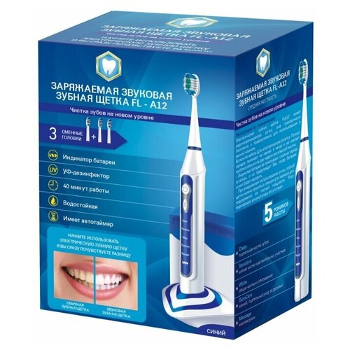 Электрическая зубная щетка FL-A12 три сменные головки 175800₽