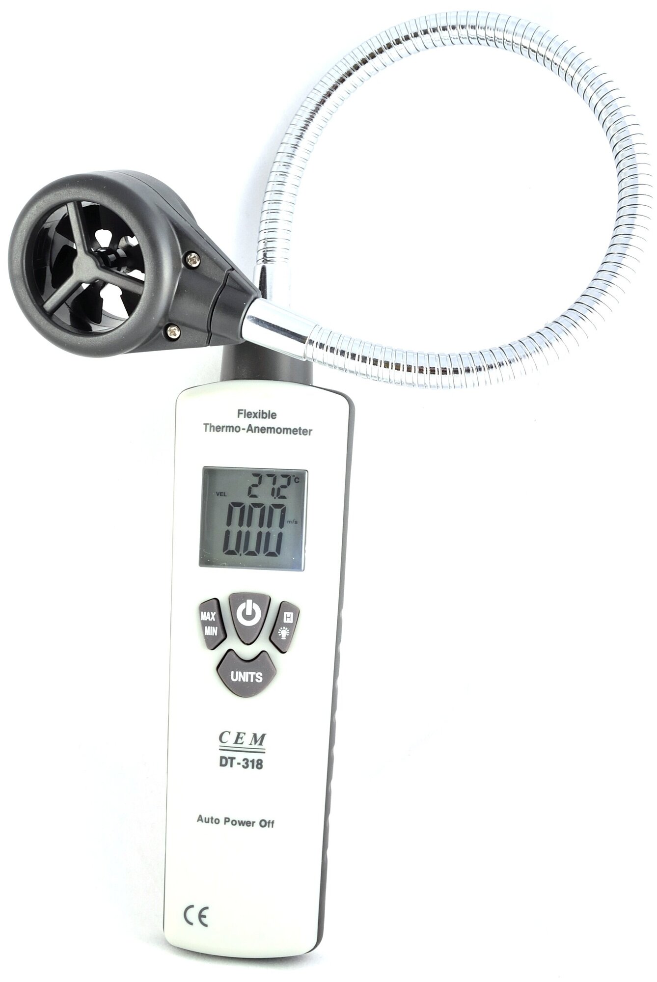 DT-318 Термоанемометр для измерения скорости ветра и температуры