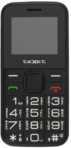 TEXET Телефон teXet TM-B201 Black - фотография № 10