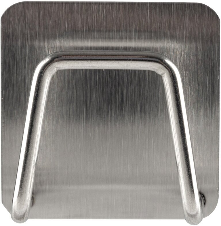 Держатель для губки самоклеющийся на кухню из нержавеющей стали, 5*5*4,5 см