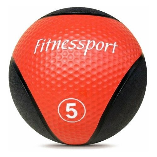 медицинский мяч fitnessport ft mb 2k 2 кг Медицинский мяч Fitnessport FT-MB-5k 5 кг.