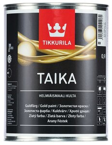 Краска акриловая <b>Tikkurila</b> Taika Helmiäismaali перламутровая полуглянцевая <span>вид: акриловая, материал обработки: гипсокартон, степень глянца: полуглянцевая</span>