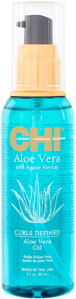 Масло для волос Chi Aloe Vera With Agave Nectar, 89 мл