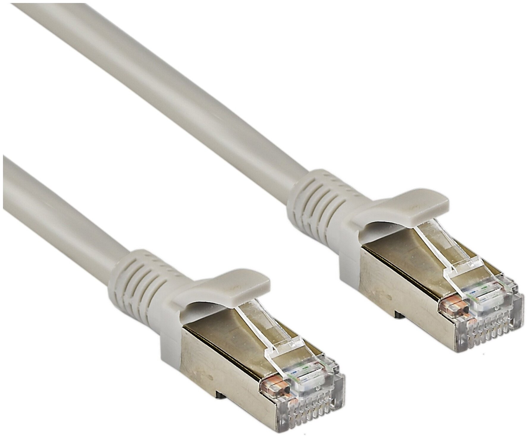 Патч-корд ExeGate FTP-RJ45-RJ45-C5e-CU-10M-GY 10м (EX282001RUS)