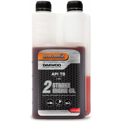 Масло для садовой техники Daewoo Power Products 2 Stroke Engine Oil TB, 1 л масло для садовой техники champion 2 stroke oil 1 л