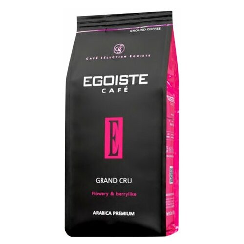 EGOISTE Кофе в зернах EGOISTE "Grand Cru", арабика 100%, 1000 г, вакуумная упаковка, EG10004023