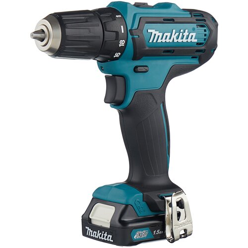 Дрель-шуруповерт аккумуляторная Makita DF331DWYE (CXT)