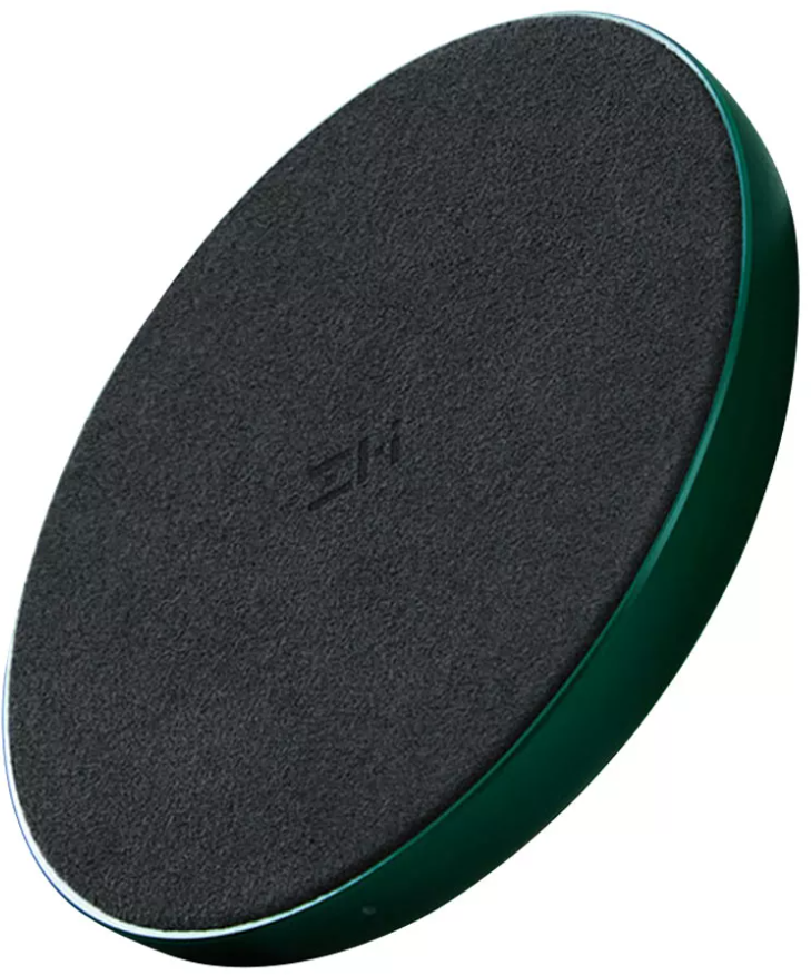 Беспроводное зарядное устройство XIAOMI ZMI Wireless, 2A, черный/зеленый - фото №11