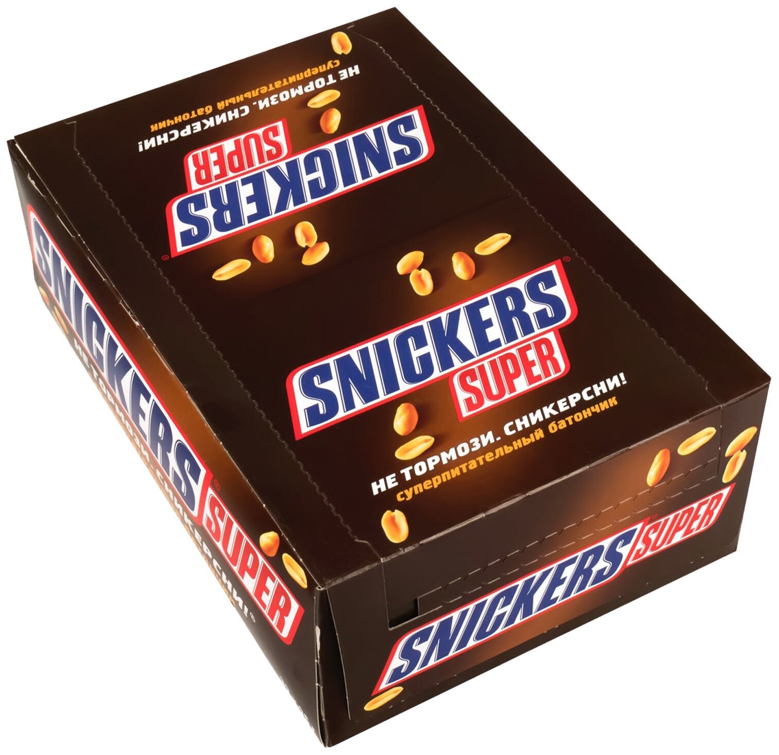 Батончик Snickers Super, коробка, 95 г, 32 шт. - фотография № 2