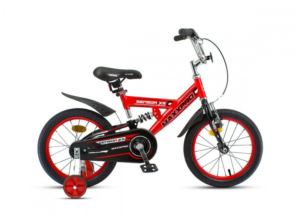 Велосипед детский MAXXPRO SENSOR XS 16" оранжево-черный Y1610-4