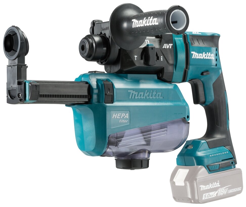 Перфоратор аккумуляторный Makita DHR182ZWJ без аккумулятора