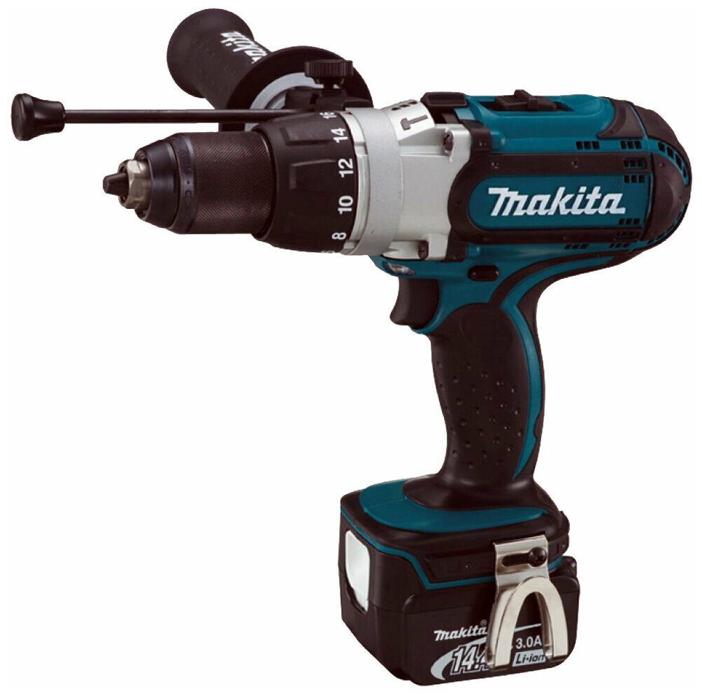 Дрель-шуруповерт аккумуляторная ударная Makita DHP441RFE