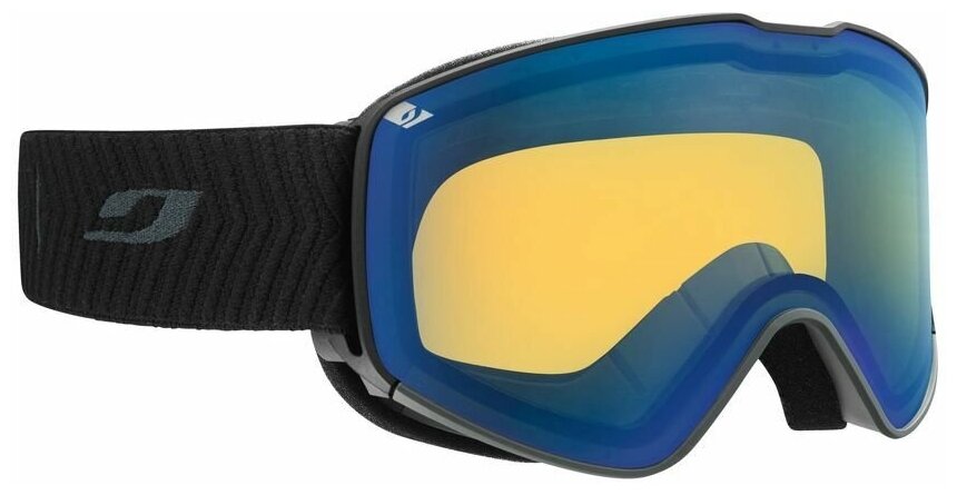   Julbo 2022-23 Alpha Black/Yellow Flash Blue (US:XL)