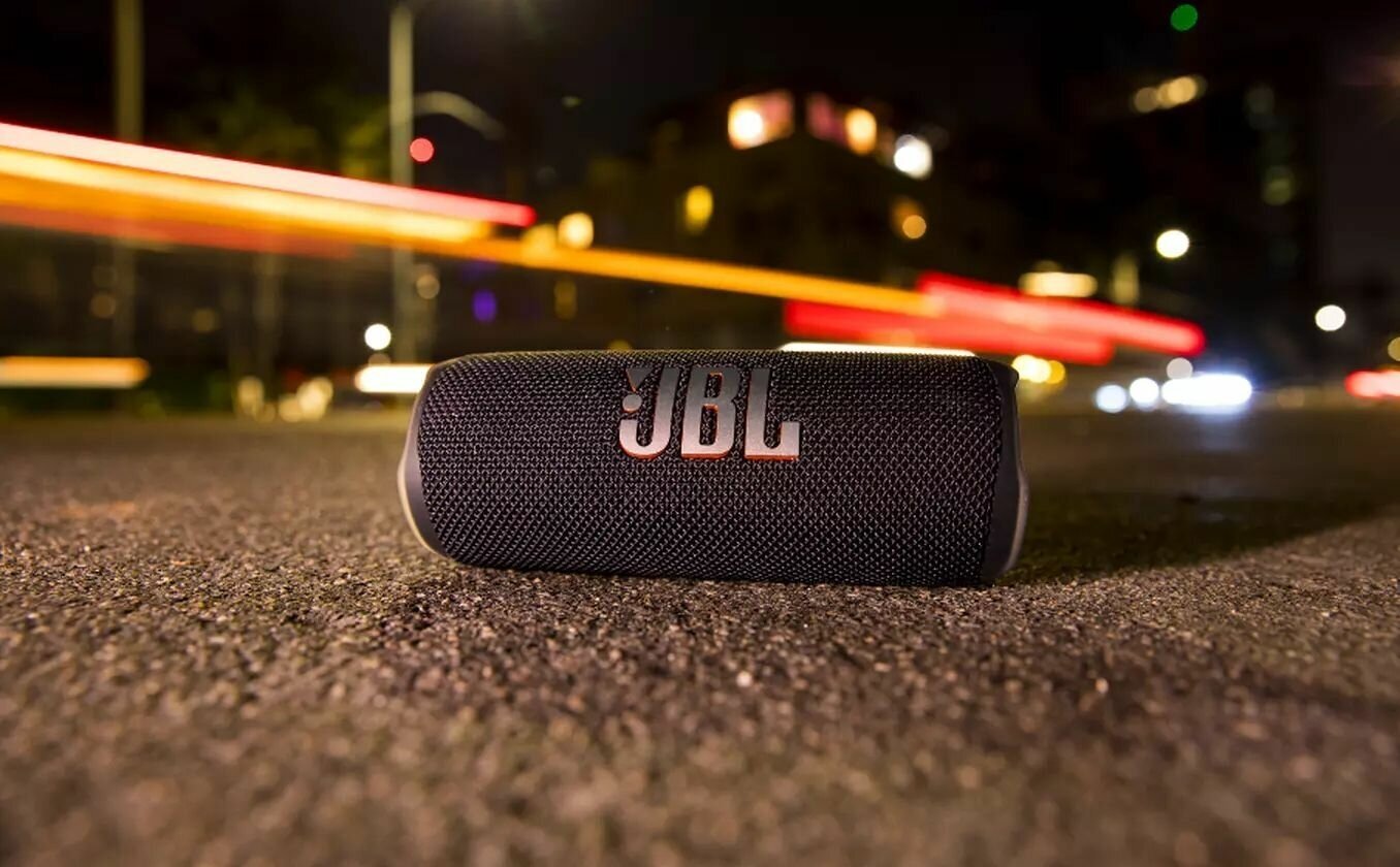 Портативная акустика JBL Flip 6, 30 Вт, белый - фотография № 15