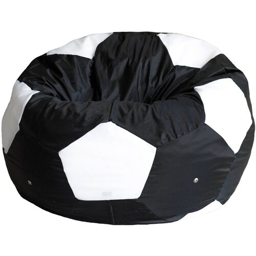 DreamBag Кресло Мяч черно-белый оксфорд
