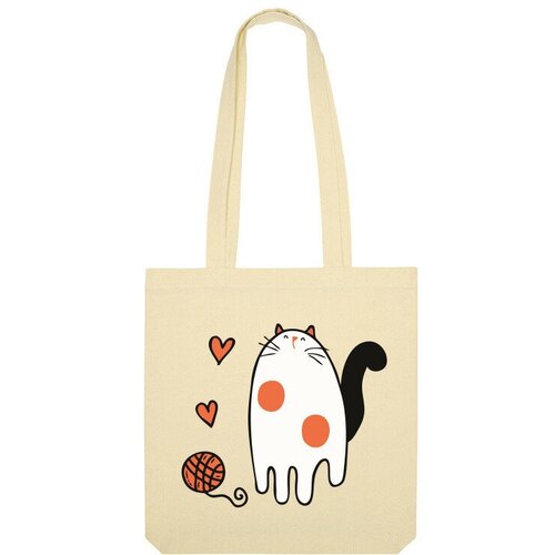 фото Сумка шоппер us basic, бежевый