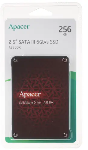Накопитель SSD 2.5'' Apacer Panther AS350X ver. 2.0, SATA III, 3D TLC, 256 ГБ - фото №5
