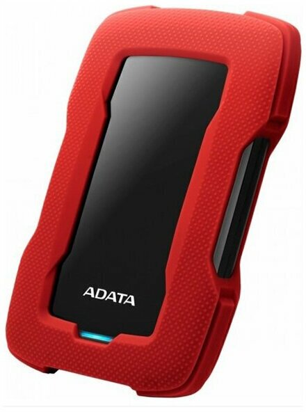 Жесткий диск A-Data DashDrive Durable HD330 1Tb Red AHD330-1TU31-CRD