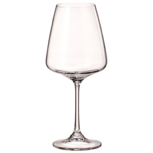 Бокал Crystal BOHEMIA для красного вина Corvus, 450 мл, 6 шт., прозрачный