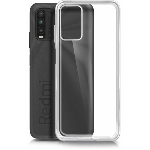 Чехол (клип-кейс) BORASCO Silicone Case, для Xiaomi Redmi 9t, прозрачный [39913] клип кейс xiaomi redmi 9c прозрачный 31716