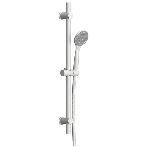 фото Душевой комплект dorff comfort d0108000wh ручной душ 1f, стойка 600 мм, белый