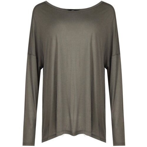 фото Лонгслив isabel benenato, размер 46, хаки