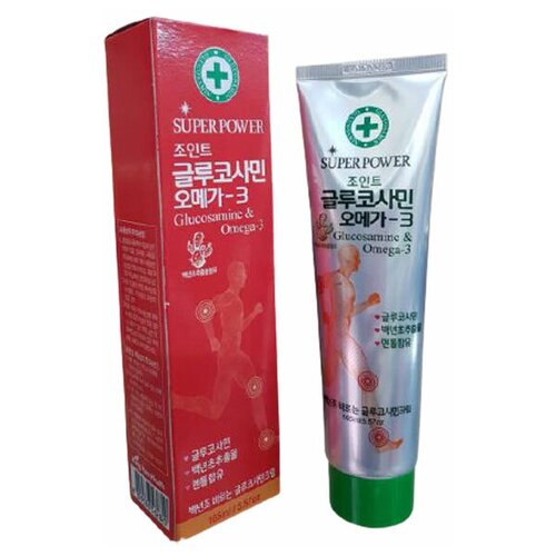 Cactus Glucosamine Massage Body Cream 150ml - Охлаждающий массажный крем-гель с глюкозамином при болях в мышцах и суставах 150мл