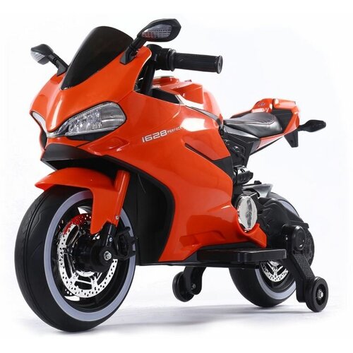 Электромобили, квадроциклы и мотоциклы FUTAI Детский электромотоцикл Ducati Orange 12V - FT-1628-ORANGE