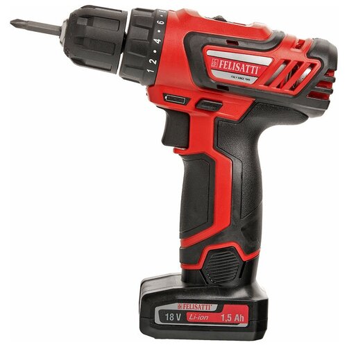 Аккумуляторная дрель-шуруповерт Felisatti ДА-18ЭР 5975200 415100₽