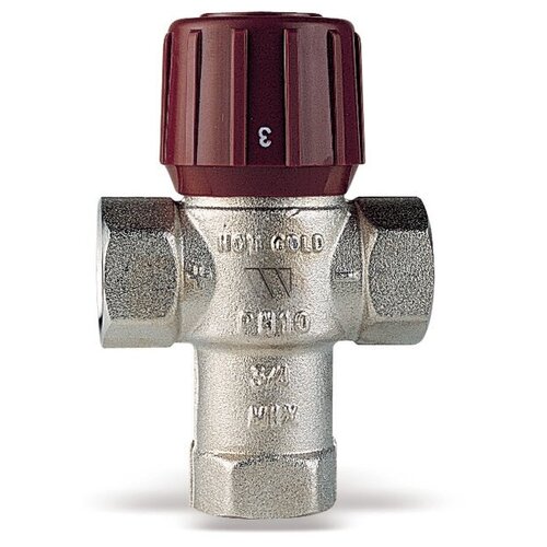 Трехходовой смесительный клапан термостатический WATTS Industries AQUAMIX AM61C муфтовый (ВР), Ду 20 (3/4), Kvs 1.9