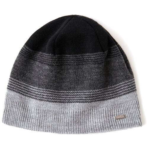 фото Шапка мужская finn flare, цвет: серый меланж a20-21134_255, размер: 58