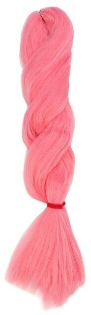 SOFT DREADS Канекалон однотонный, гофрированный, 60 см, 100 гр, цвет розовый(#PINK)