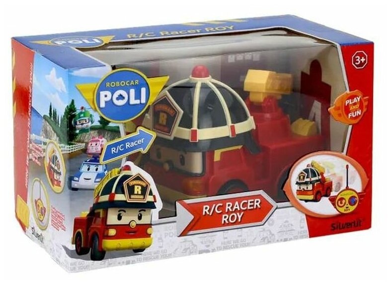 Пожарный автомобиль Silverlit Robocar Poli Рой (83186) 15