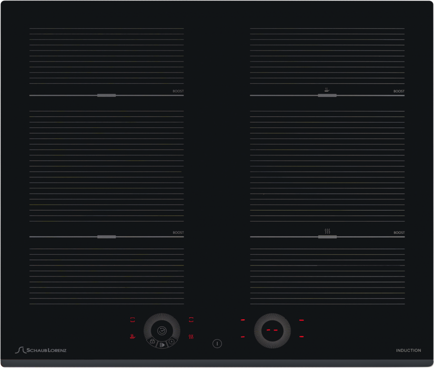 Варочная панель встраиваемая Schaub Lorenz SLK IY 65 W1, 60см, чёрный, индукция - фотография № 1