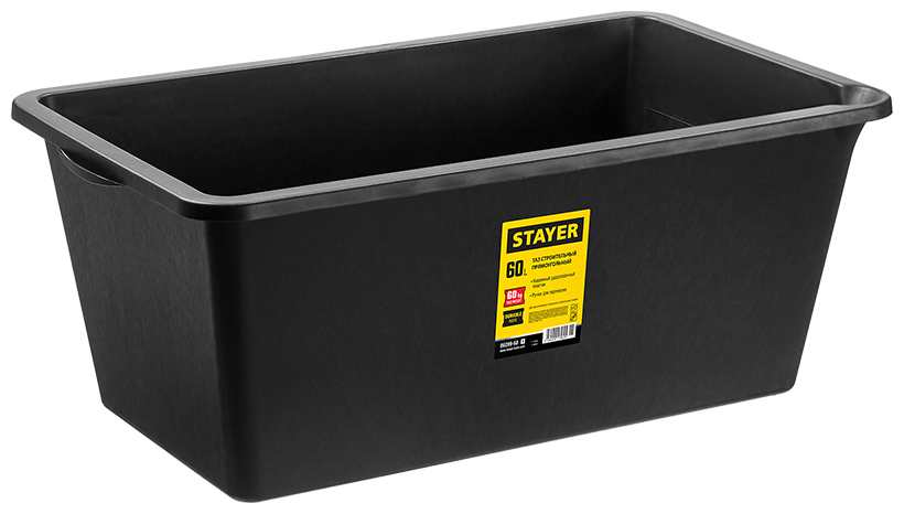STAYER Таз строительный прямоугольный 60 л 06099-60_z02