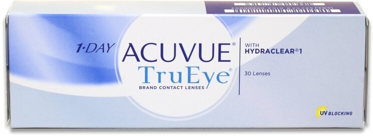 Контактная линза: "1-Day Acuvue TruEye" (1уп=30шт) R:=8.5 D:=-05,00