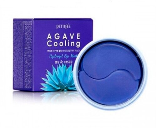 Охлаждающие гидрогелевые патчи для глаз Petitfee Agave Cooling Hydrogel Eye Mask