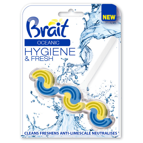Brait Туалетный блок Hygiene & Fresh, Oceanic, 0.045 л