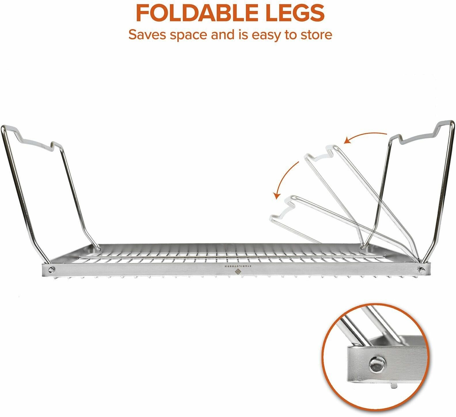 Костровая решетка для барбекю STABILOTHERM BBQ GRID LARGE - фотография № 6