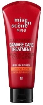 Маска для поврежденных волос Mise En Scene Damage Care Treatment, 180ml - фото №3