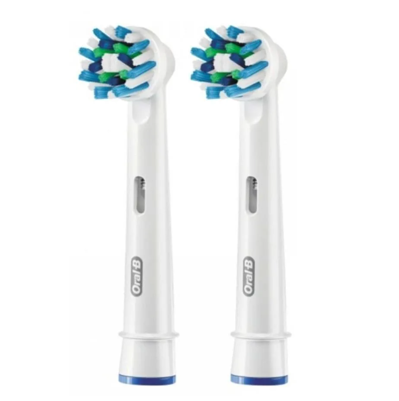 Электрическая зубная щетка Oral-B Vitality CrossAction Starter Pack, белый/голубой