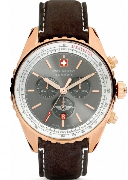 Наручные часы Swiss Military Hanowa Air SMWGC0000320, коричневый, коралловый