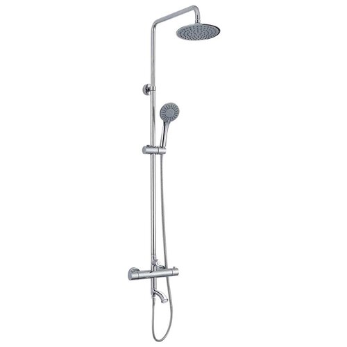 Душевая система с тропическим душем Adiante AD-77017 CR в хроме